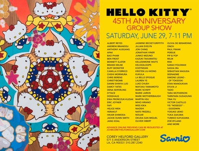 Sanrio X Christybomb for Hello Kitty’s 45th Anniversary!